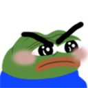 peepo blush angry
