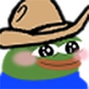 peepo blush cowboy