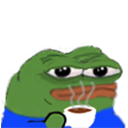 peepo morning coffee