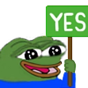 peepo sign yes